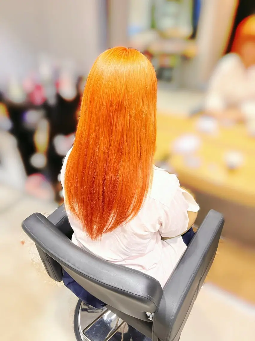 ロング ヘアカラー 💖暖色系カラー💖 🦋HARU 🦋のヘアスタイル