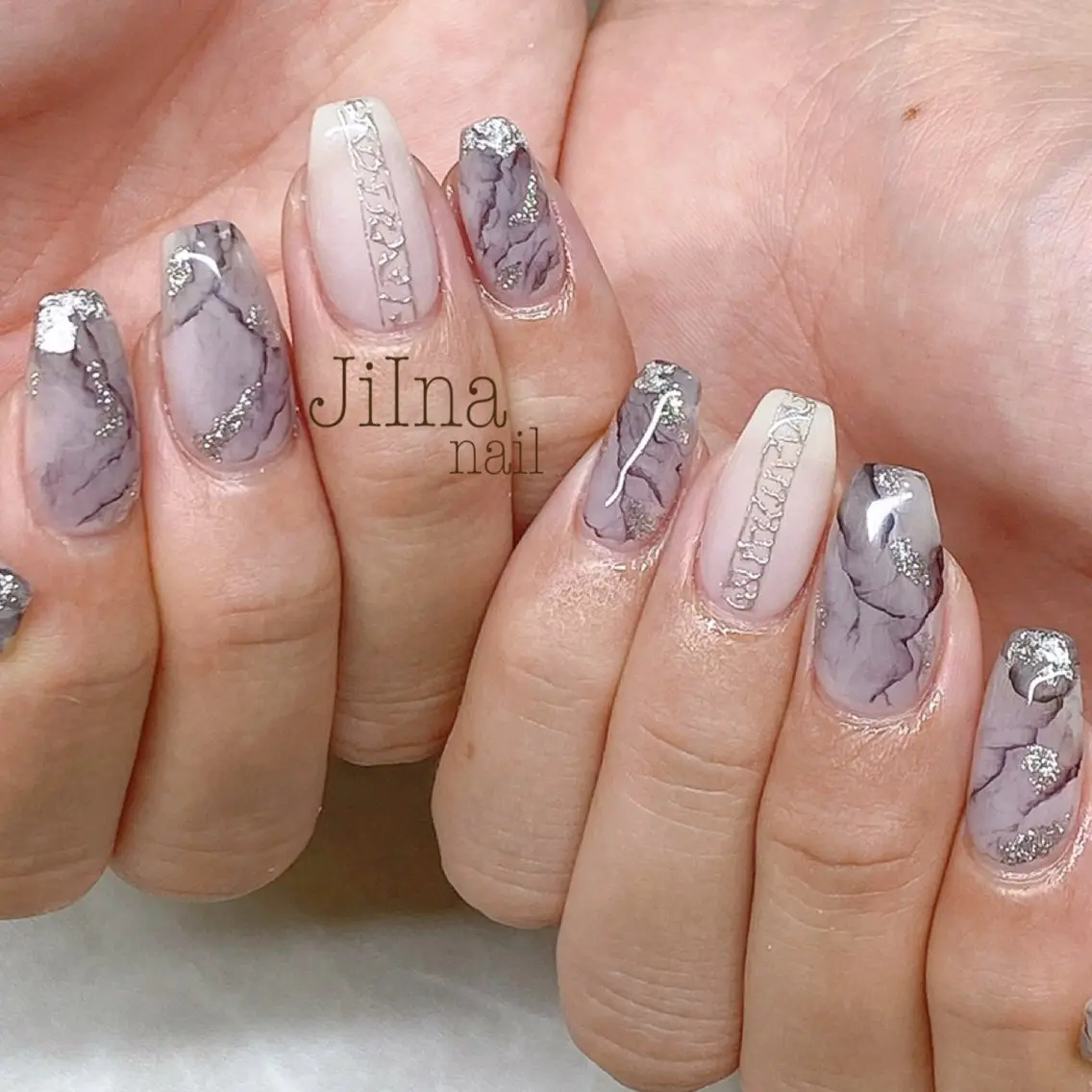 ネイル 持ち込み JiIna nailのネイルデザイン