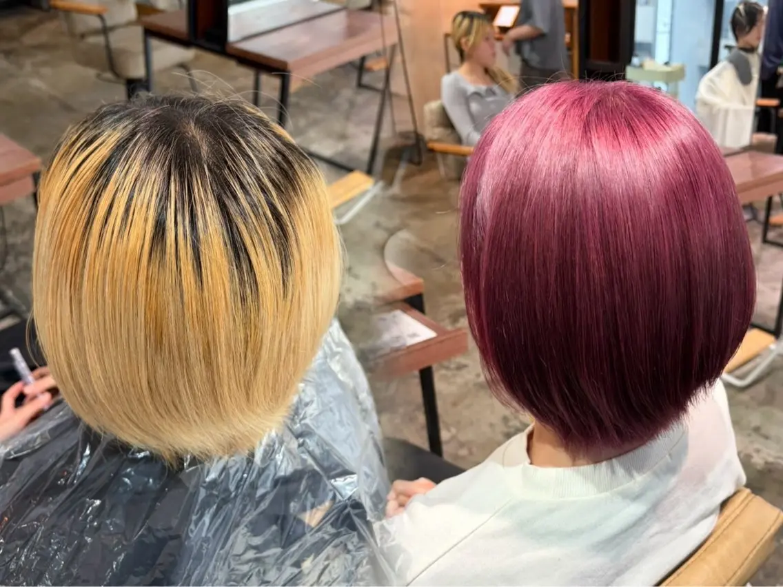 ショート ヘアカラー トリートメント ダブルカラー/ブリー チ/shori/店長のヘアスタイル