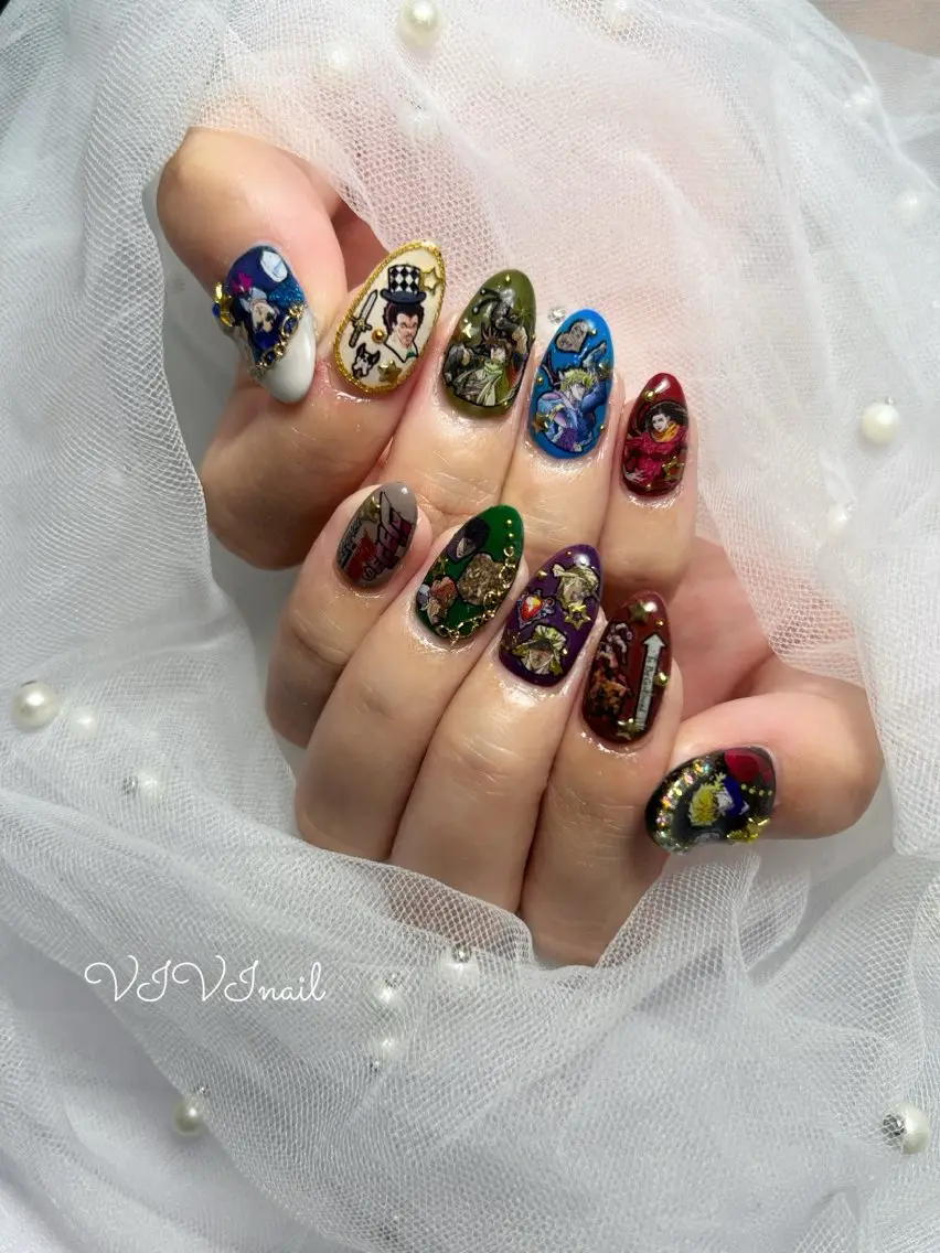ネイル 持ち込み ハンドネイル vivi nailのネイルデザイン