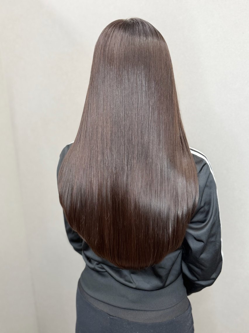 ロング カラー 透明感カラー 髪質改善 カット ヘアカラー トリートメント 今井 勝也のヘアスタイル