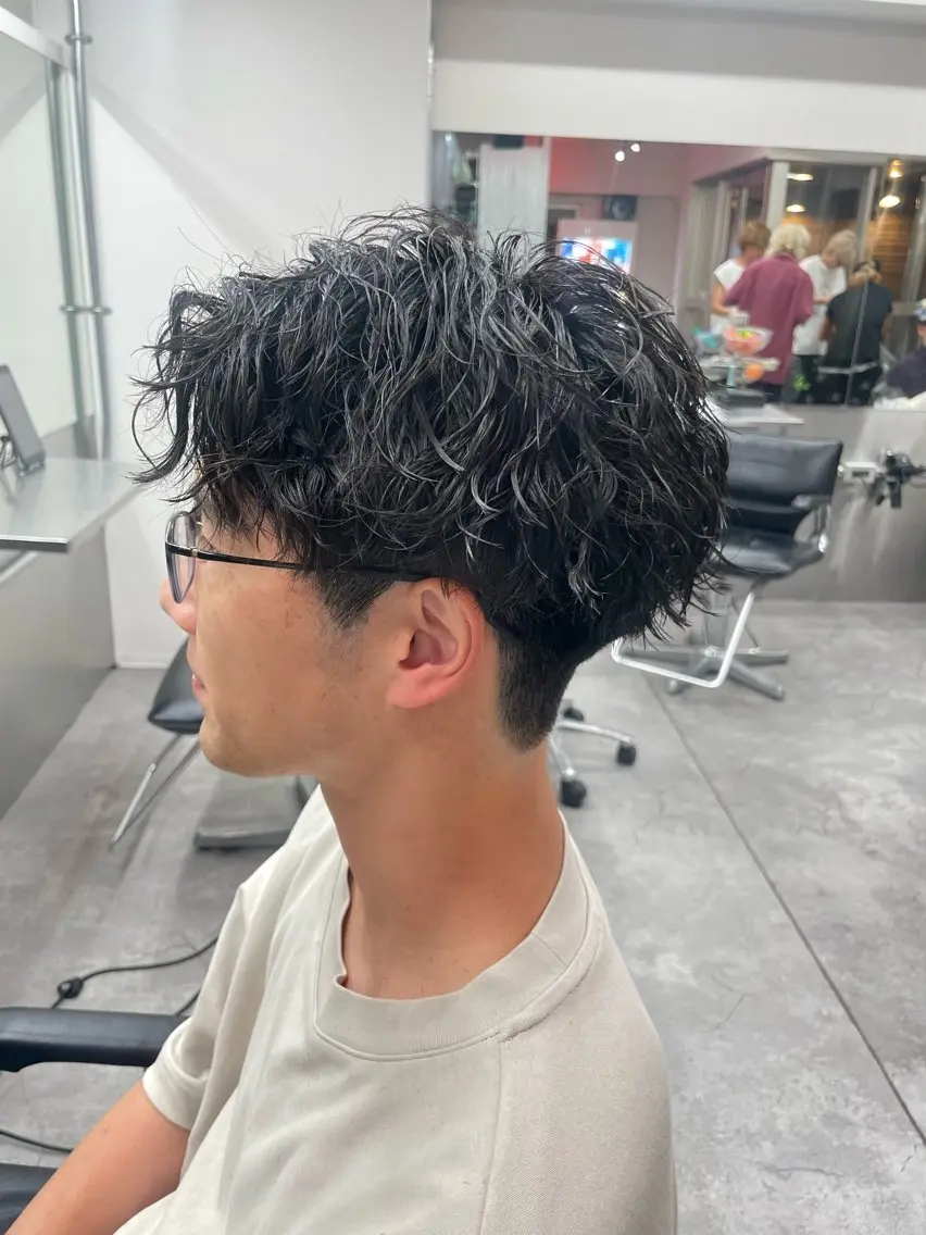 パーマ メンズ カット パーマ 町田エリアＮｏ．１/ パーマ特化/太田京希のヘアスタイル
