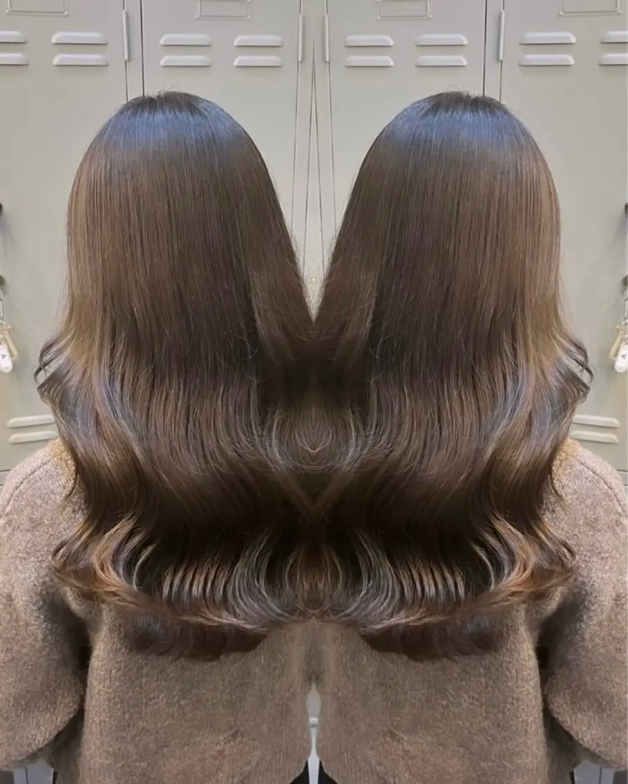ロング カラー 🩵レイヤー✖︎ 髪質改善🩵リョウヤのヘアスタイル