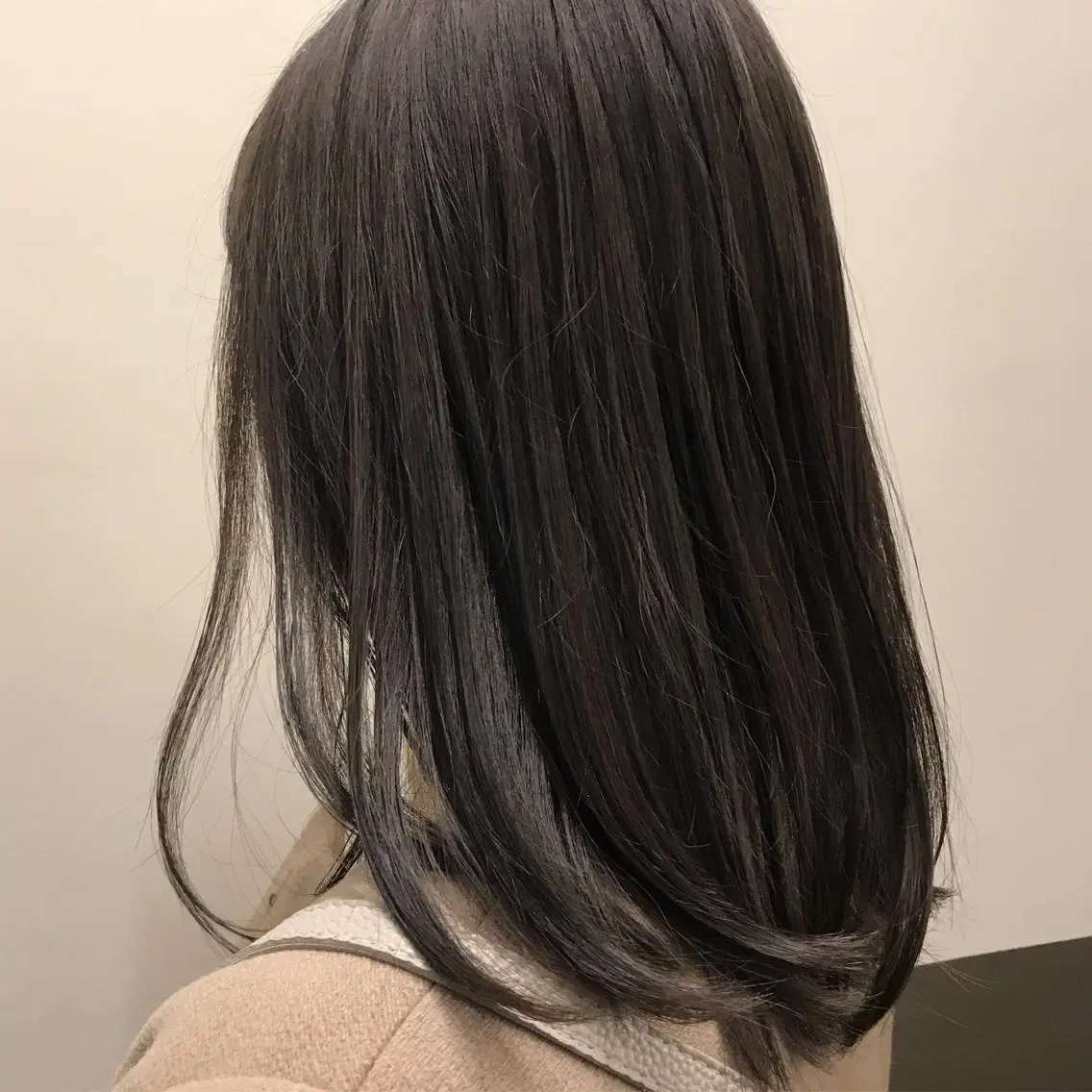 セミロング カラー ブリーチ Bonheur umedaのヘアスタイル