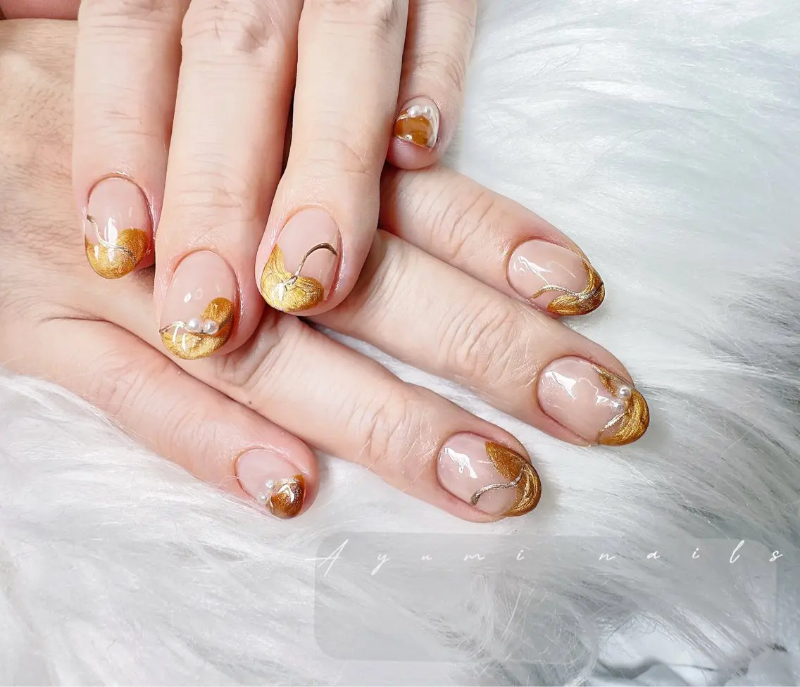 ネイル YUMI ニュアンスnailsのネイルデザイン