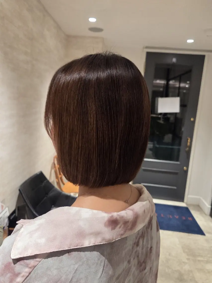 ショート ボブ ✨似合わせカット✨ 小田　なつめのヘアスタイル