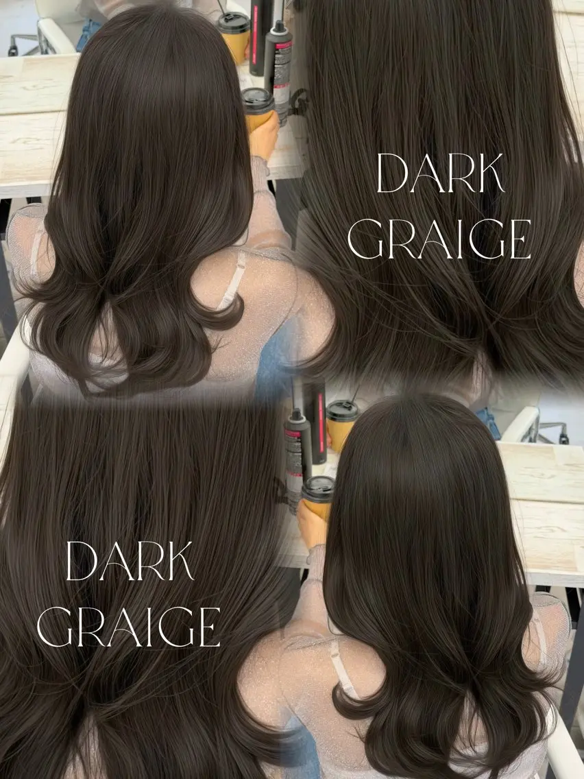 ロング カラー 透明感カラー 顔まわりレイヤー 顔周りカット ハッシュカット 髪質改善 ヘアカラー トリートメント 流れる顔まわり カット✨/きょんさんのヘアスタイル