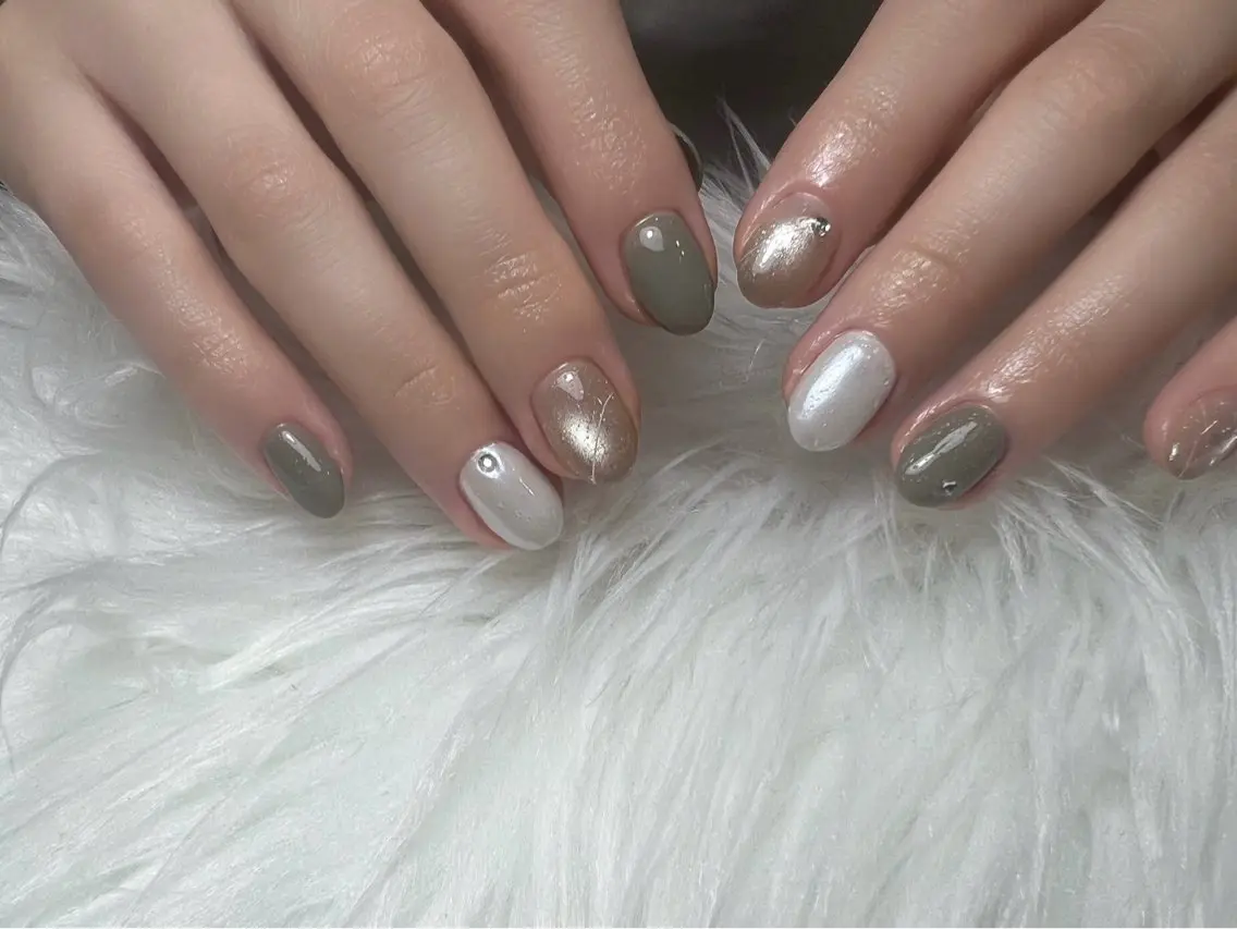ネイル ハンドネイル Sora Nail Honastugiのネイルデザイン