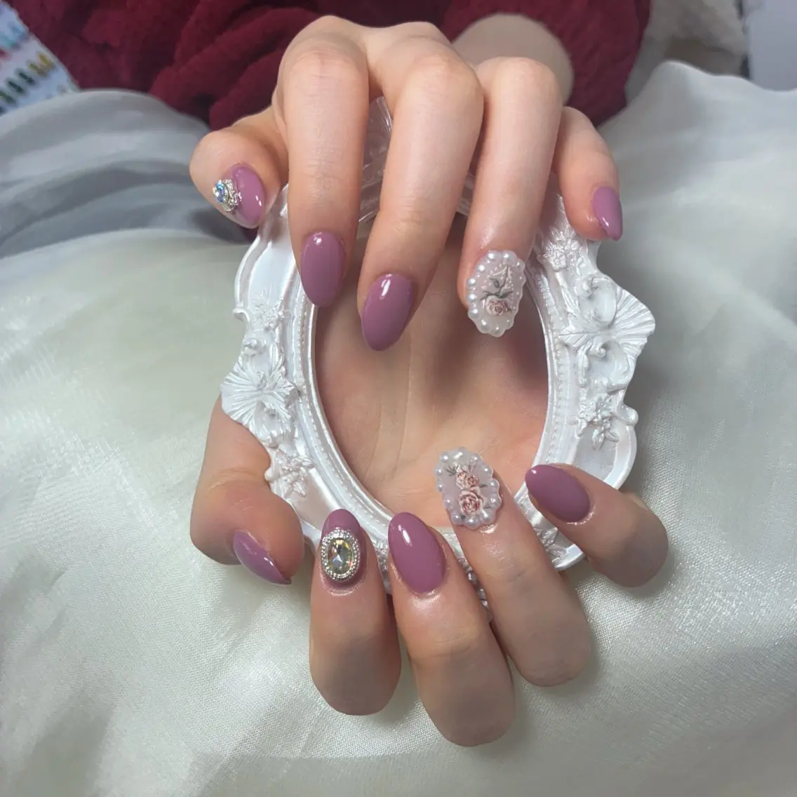 ネイル 持ち込み ハンドネイル ハンドケア YOINAIL ヨイネイルサロンのネイルデザイン