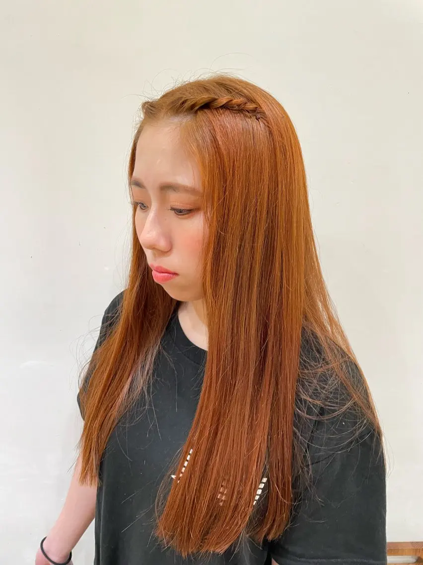 ロング ヘアカラー パーマ ‪・カット/ SARAのヘアスタイル
