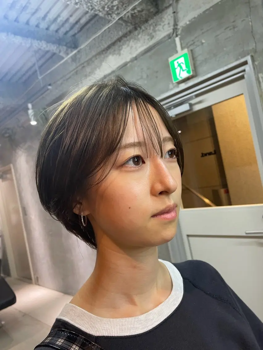 ショート カラー 【透明感ツヤカラー】 三浦寛之のヘアスタイル
