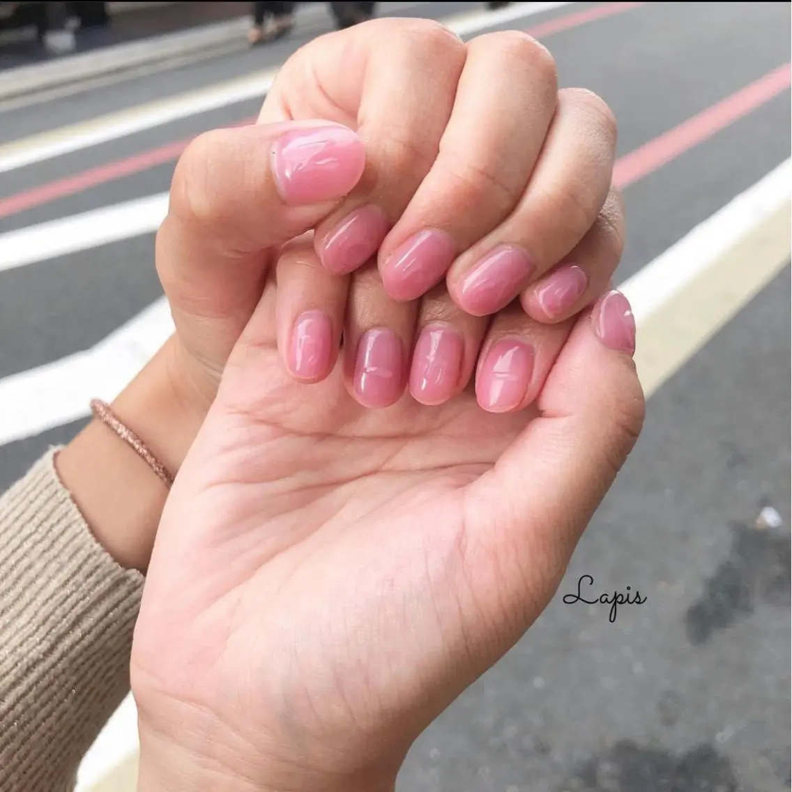 ネイル ハンドネイル Lapis *のネイルデザイン