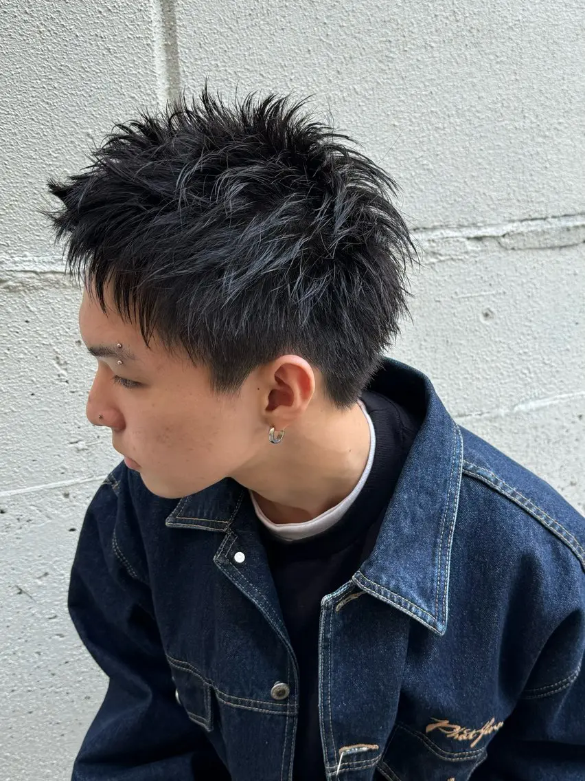 ショート 鶴田海音 天王寺/フェードのヘアスタイル
