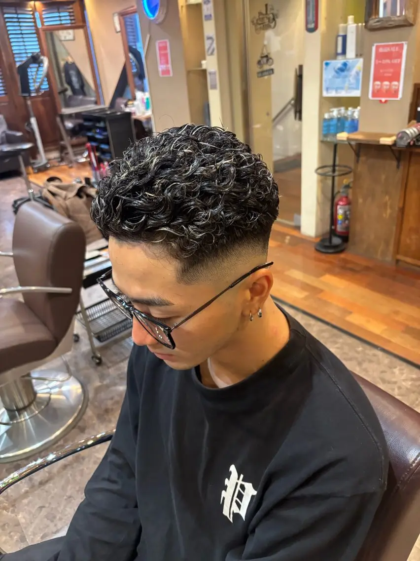 ショート パーマ カット パーマ 💈LGC💈 SANAのヘアスタイル