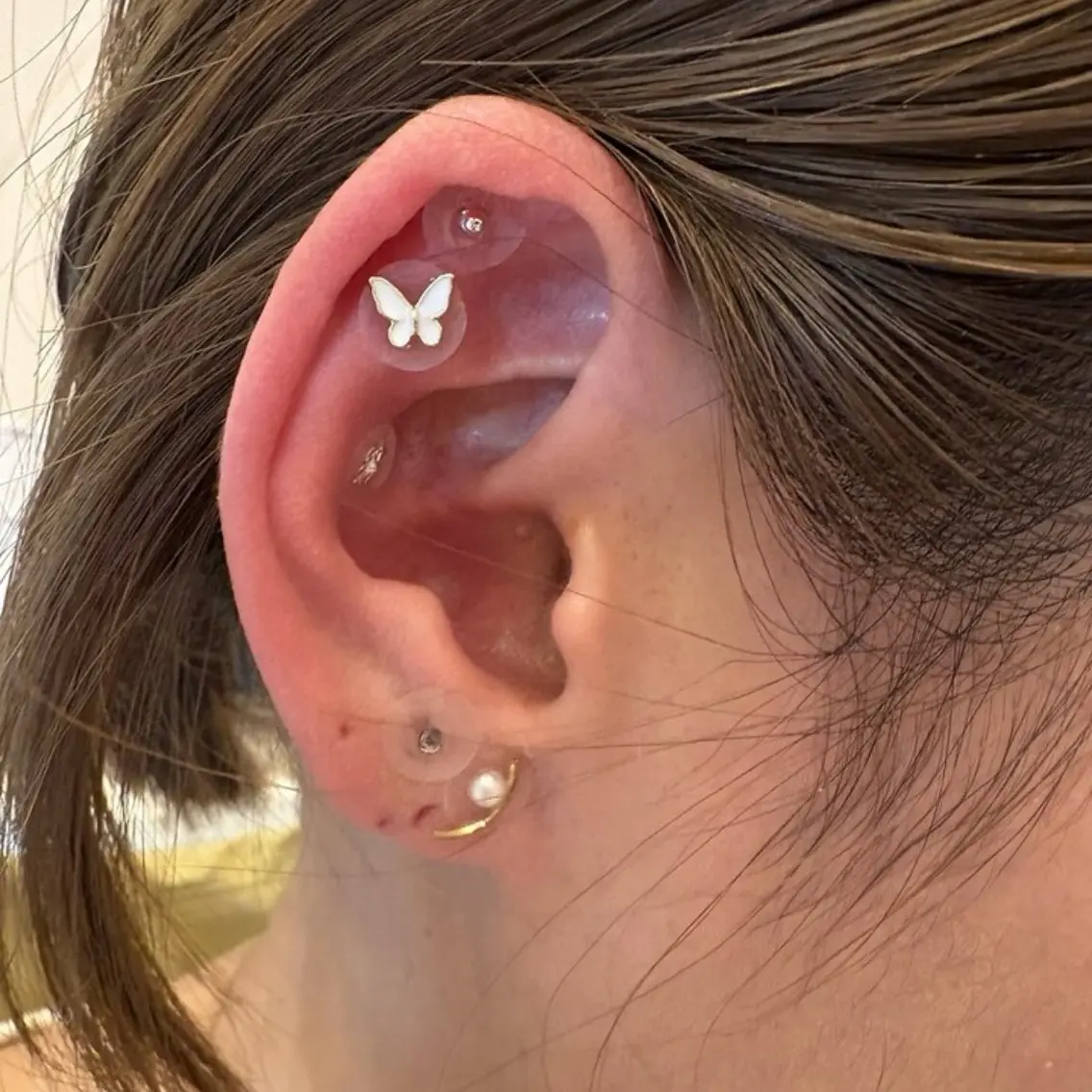 💎 耳つぼジュエリー 12粒 (片耳6粒)の写真
