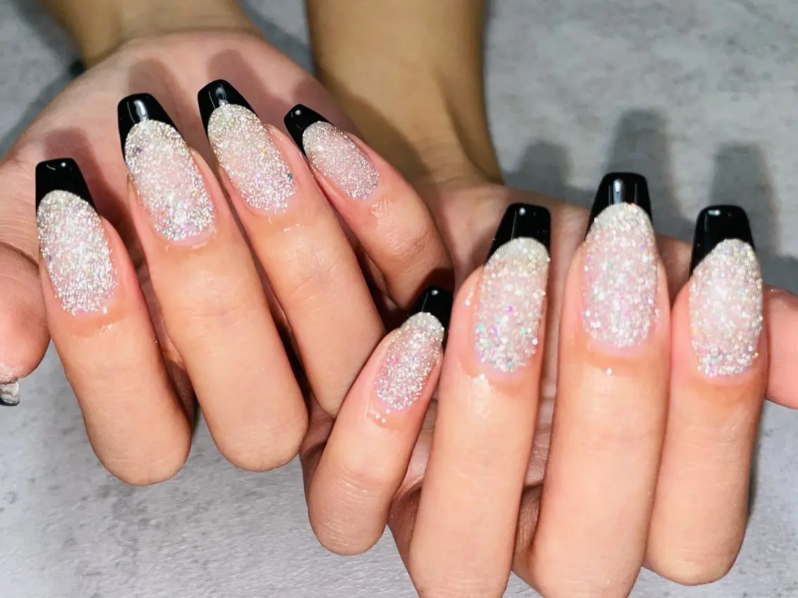 ［ハンド］10本長さだし💅フレンチ※オフ有り＋500円の写真