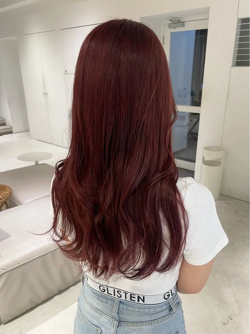 カラー yumea ⠀のヘアスタイル