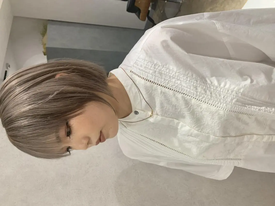 ショート カラー ハイトーンカラー ヘアカラー ハイライトカラーなら 川嶋宏旭 栄 矢場町のヘアスタイル