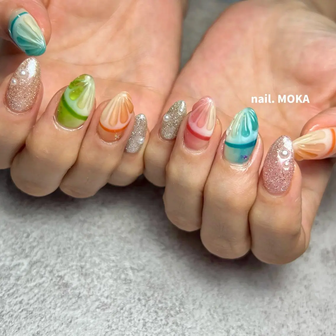ネイル ハンドネイル nail. MOKAのネイルデザイン