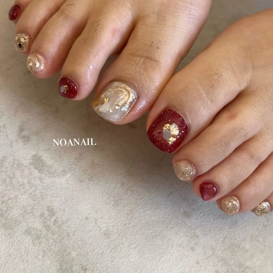 ネイル フットネイル Noa nailのネイルデザイン