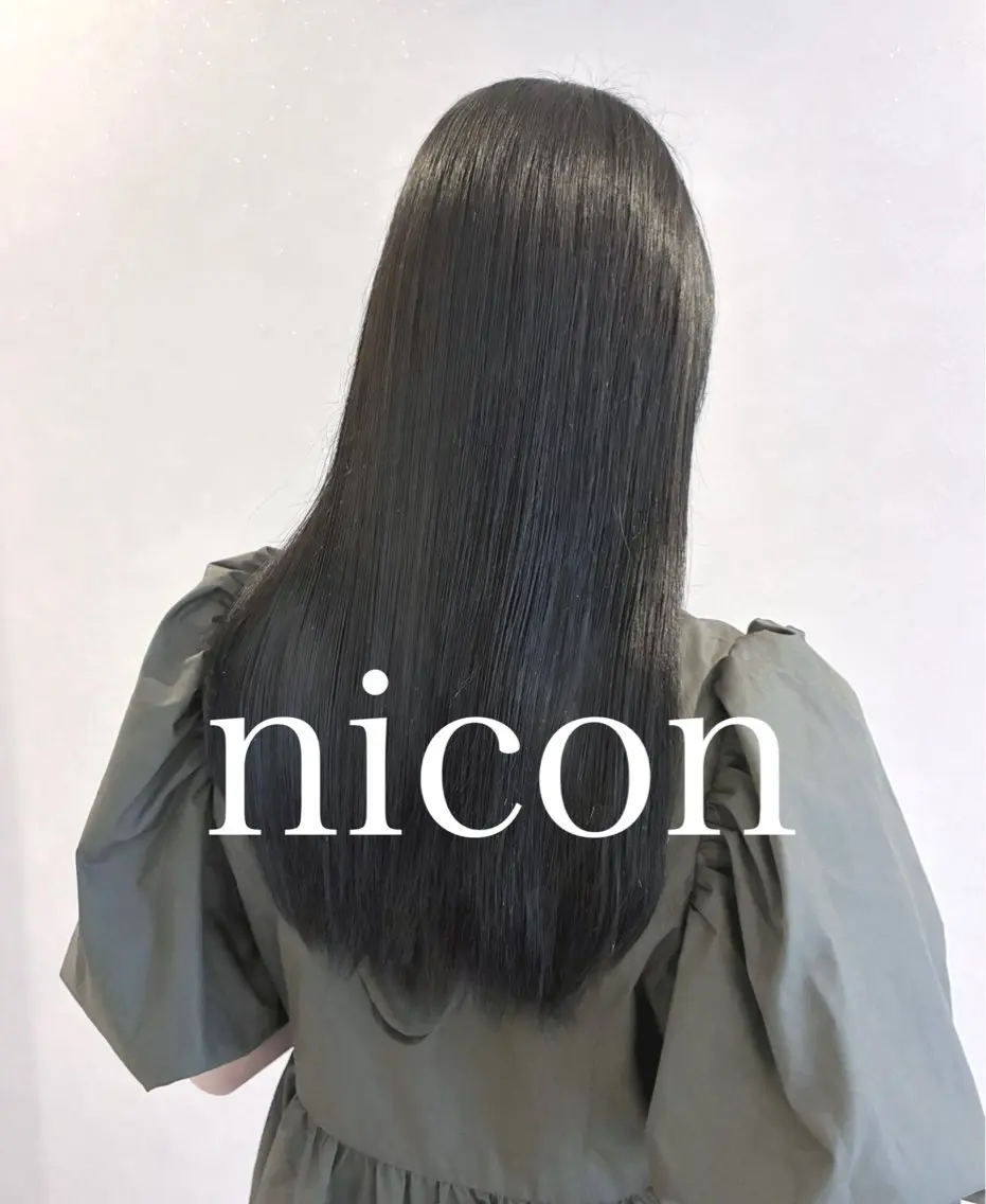 ロング 髪質改善 髪質改善カラーのヘアスタイル