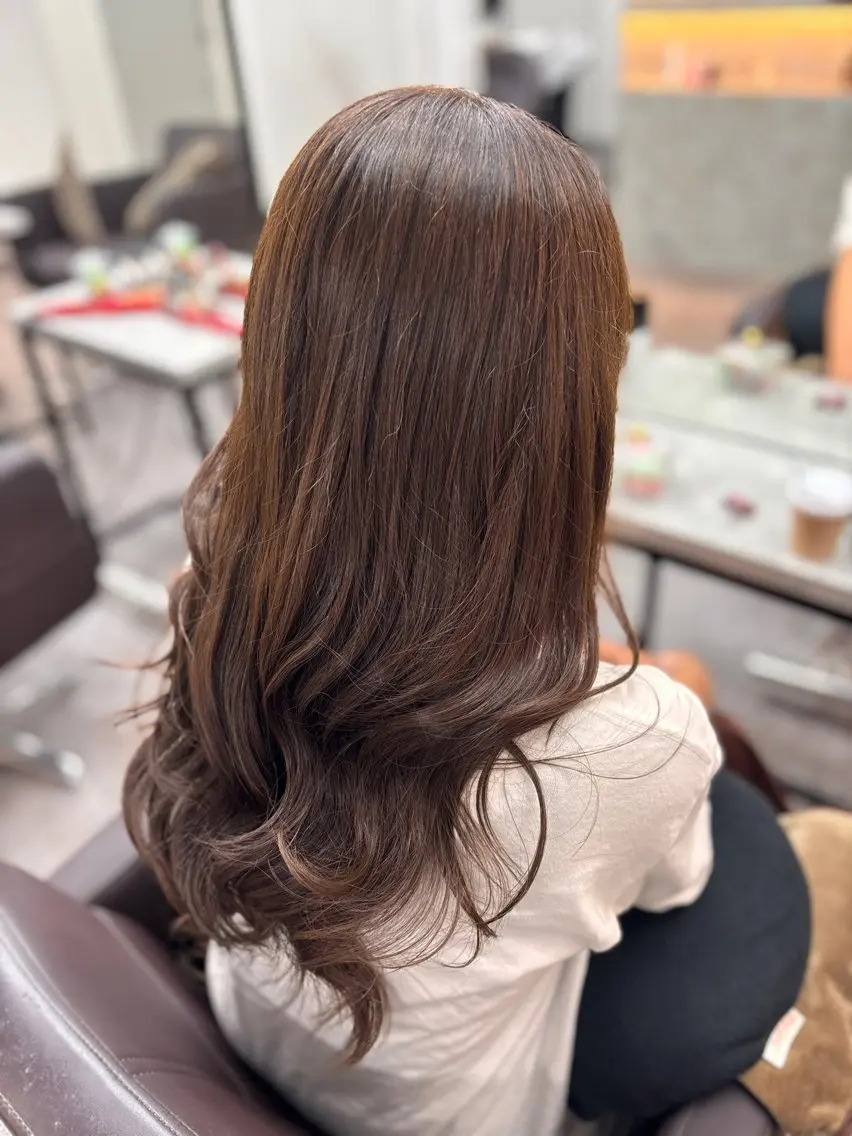 ロング カラー ヘアカラー 【 clan 】 *.✯ANNA✯.*のヘアスタイル
