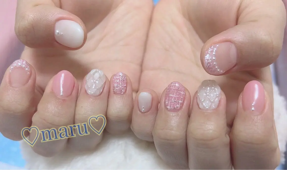 ネイル ハンドネイル フットネイル まるみ♡7/1〜値上 げ致します(>_<)のその他イメージ