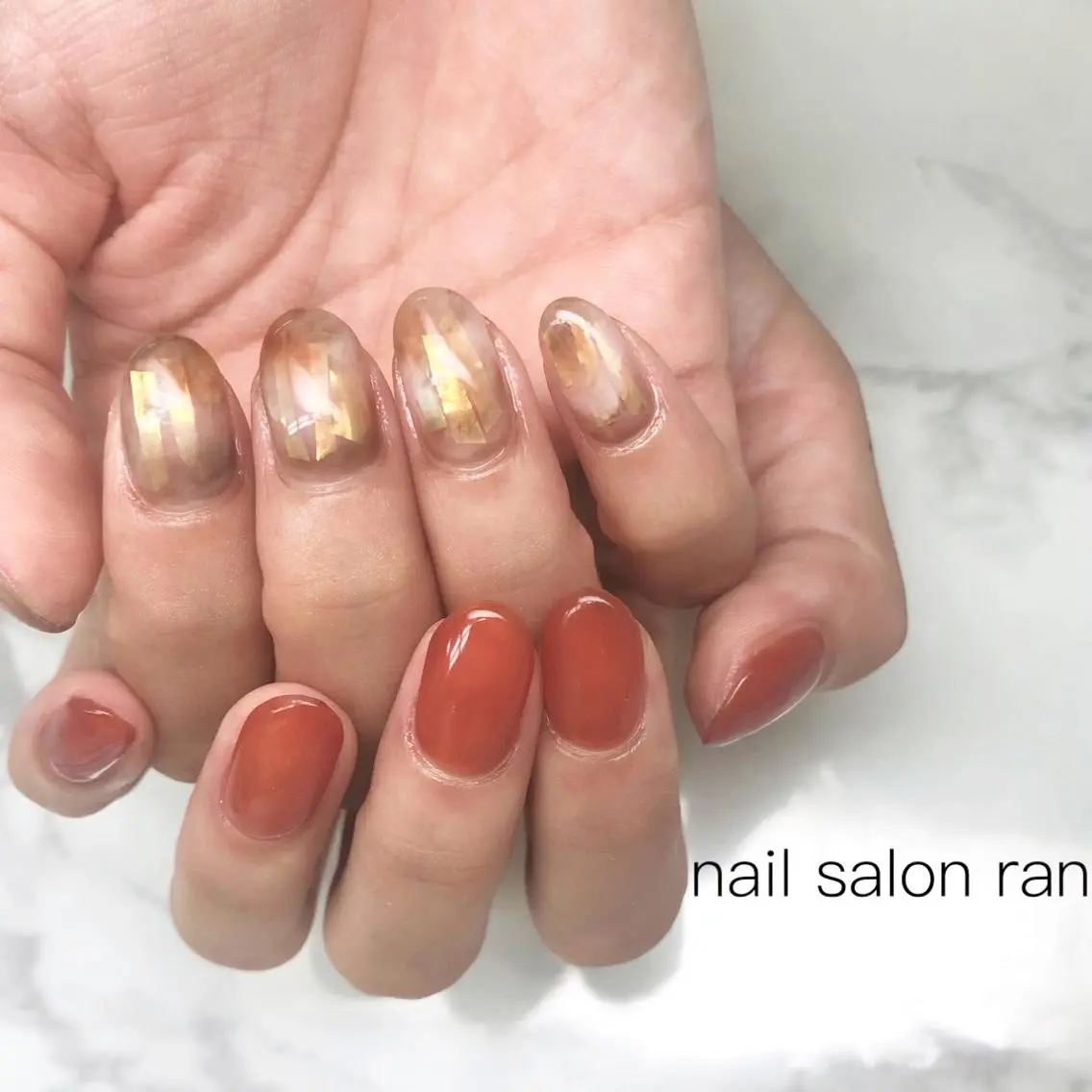 ネイル 持ち込み nailsalon ranのネイルデザイン
