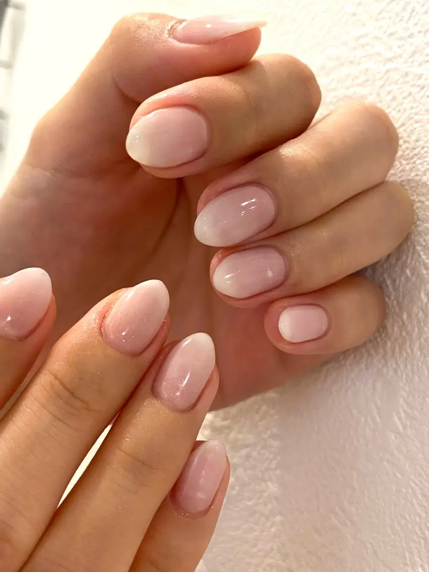 ネイル グラデーション ピンク ハンドネイル Ann nailのネイルデザイン