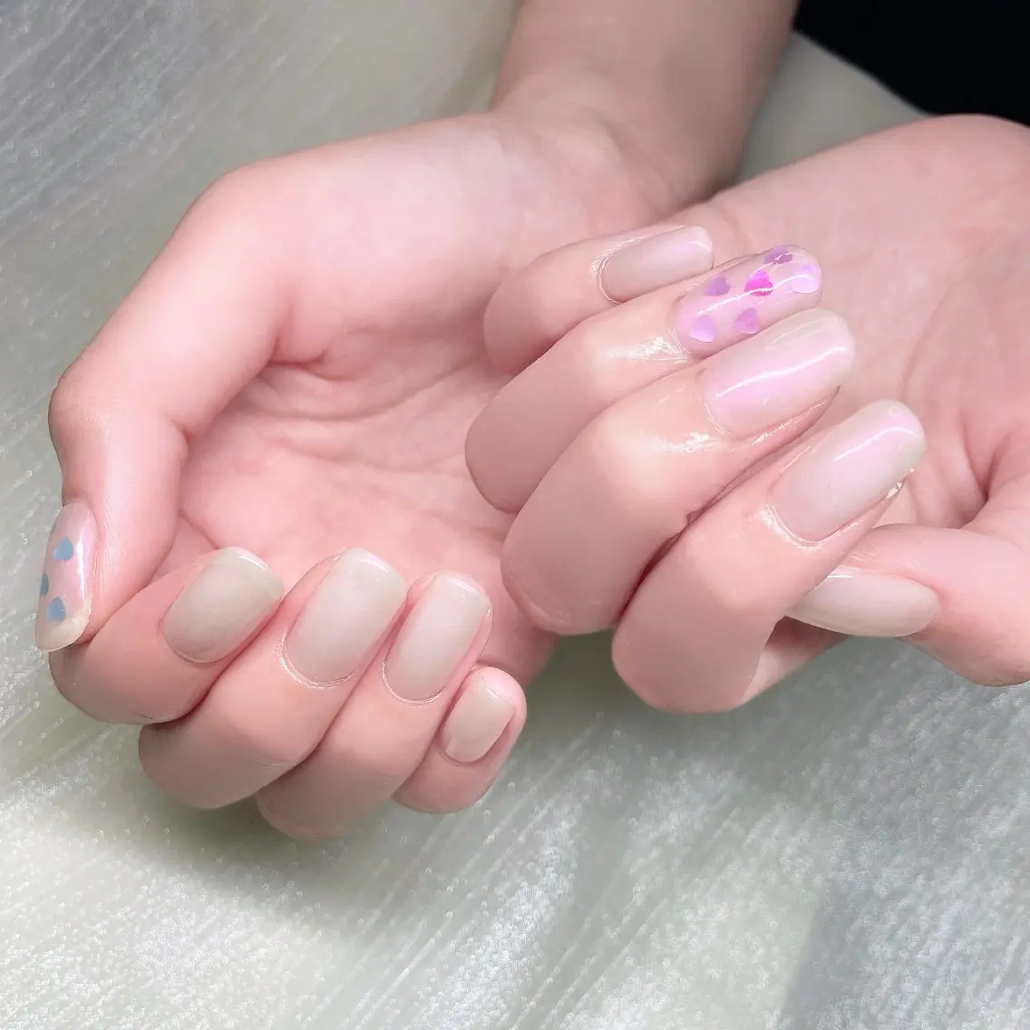 ネイル 長さ出し ハンドネイル Nailist suzuのネイルデザイン