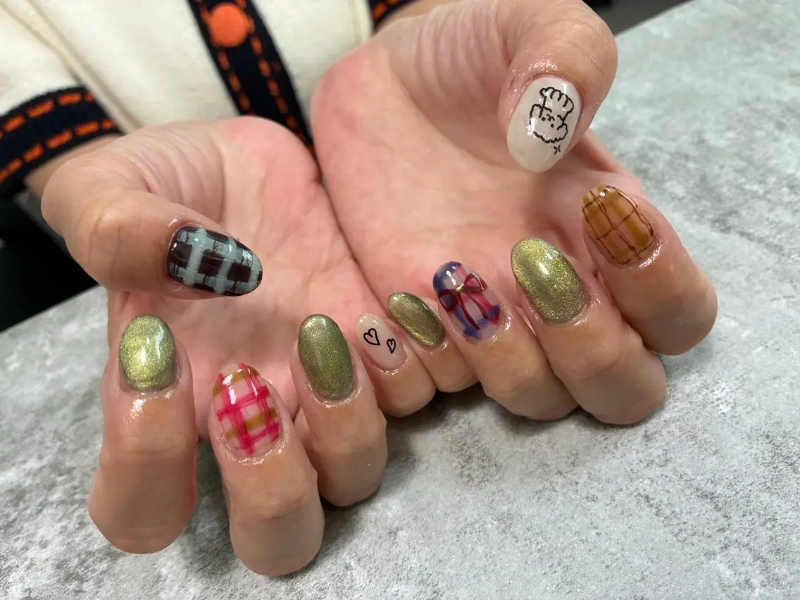 ネイル ハンドネイル nakamoto yuukaのネイルデザイン
