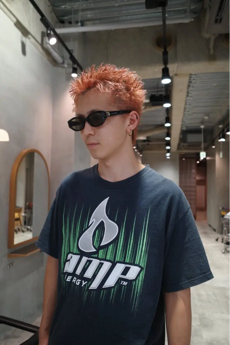 ショート カラー ブリーチ ダブルカラー ショートヘア ヘアカラー 八原 良来のヘアスタイル