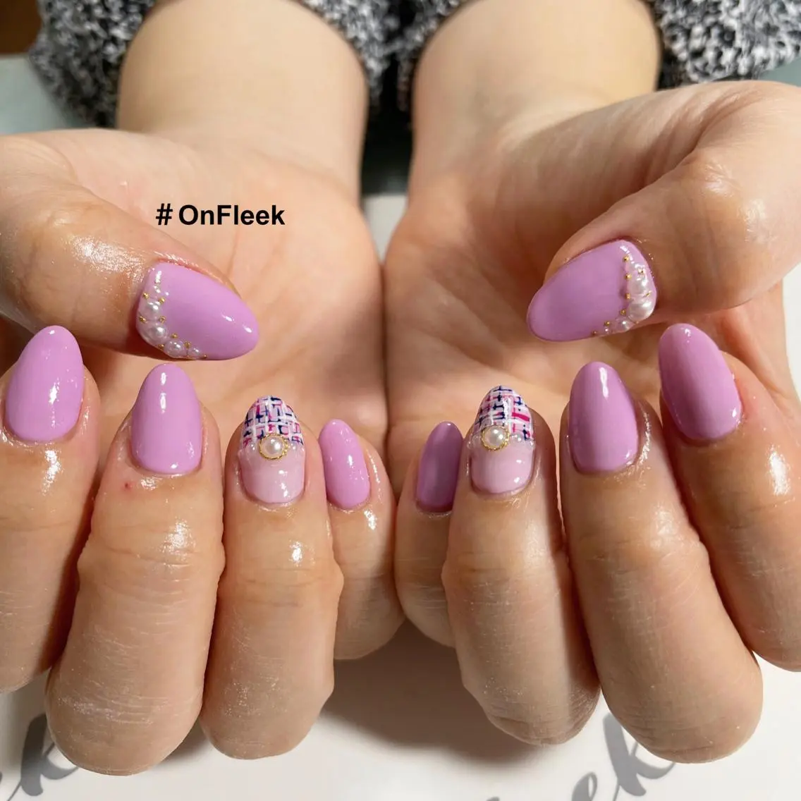 ネイル ハンドネイル NailSalon ＃OnFleekのネイルデザイン