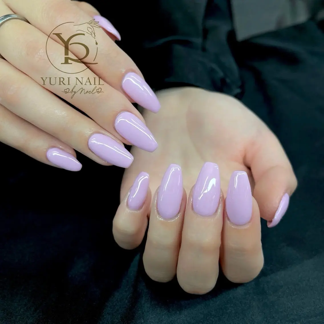 ネイル チークネイル フットネイル フレンチネイル 韓国ネイル 水色 ハンドネイル フットネイル ハンドケア YURI Nail NARITAのネイルデザイン
