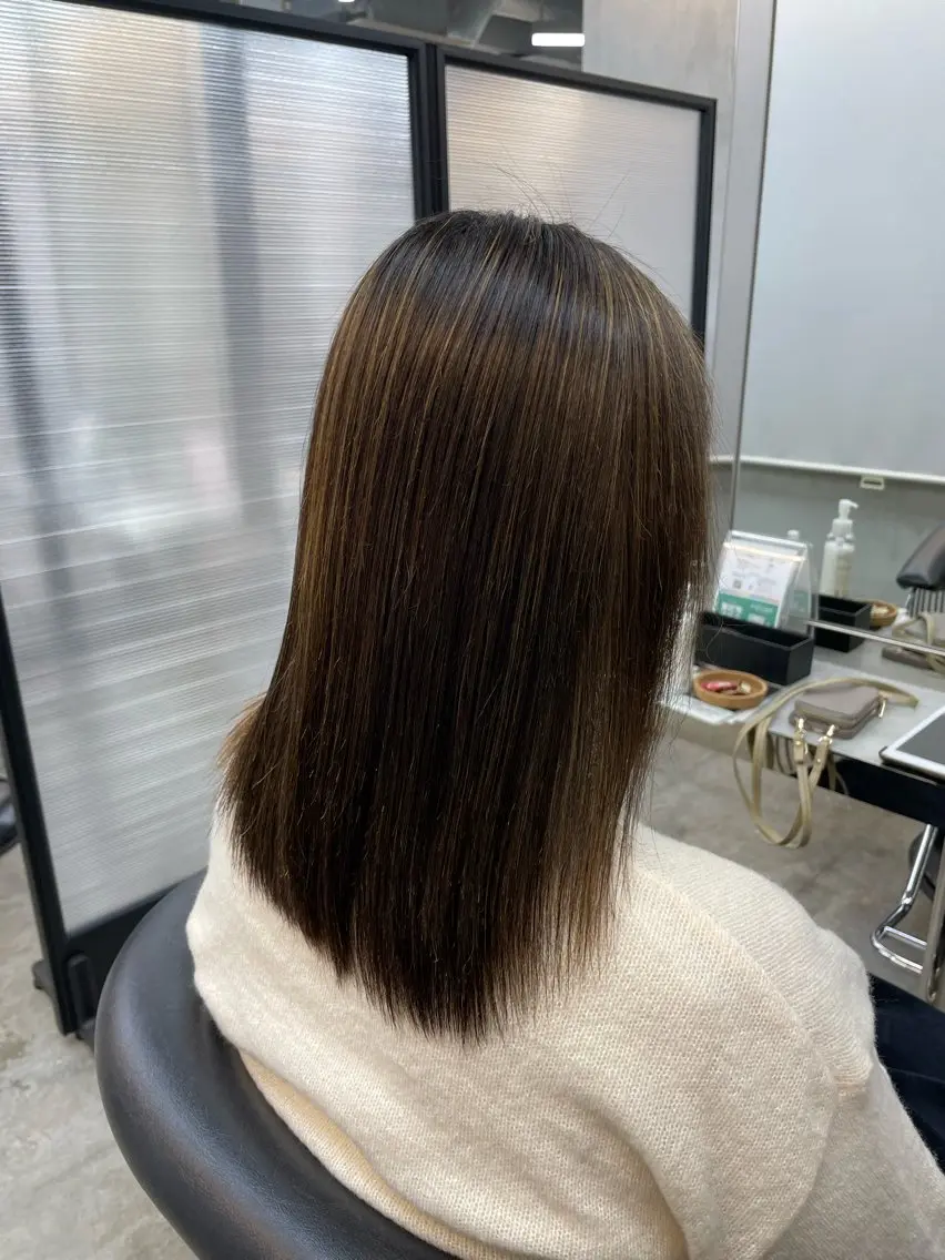 セミロング トリートメント メンズ指名No.1 ✂︎松本明日翔のヘアスタイル
