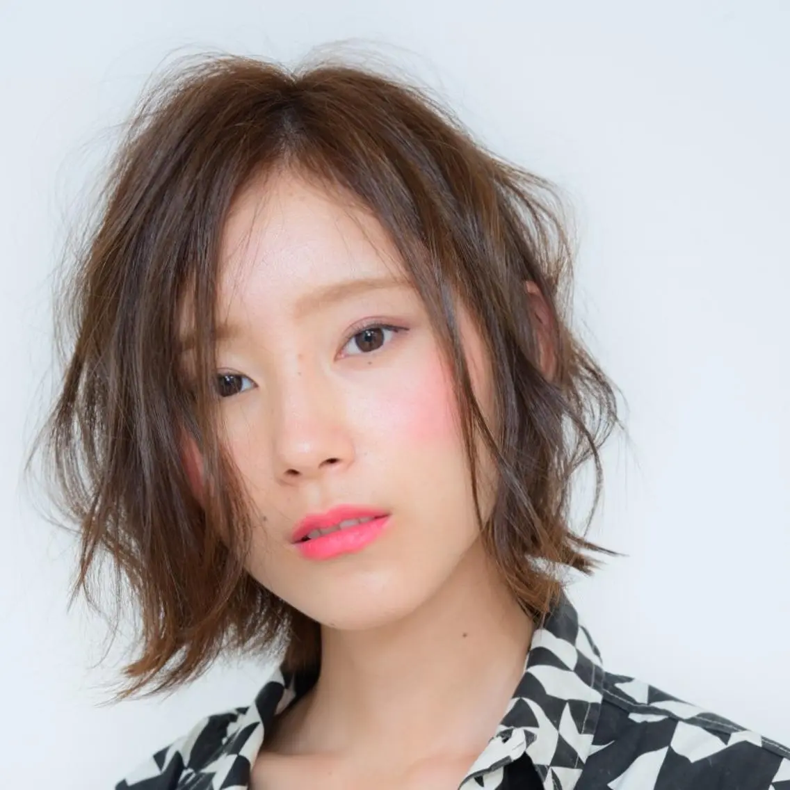 ミディアム ボブ ショート＆ボブ ヒロシのヘアスタイル