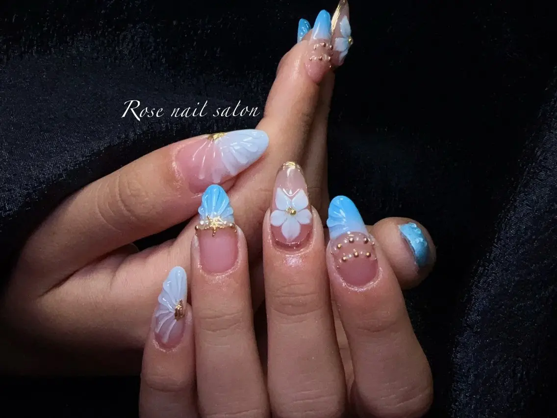 ネイル ハンドネイル Rose nail💅のネイルデザイン