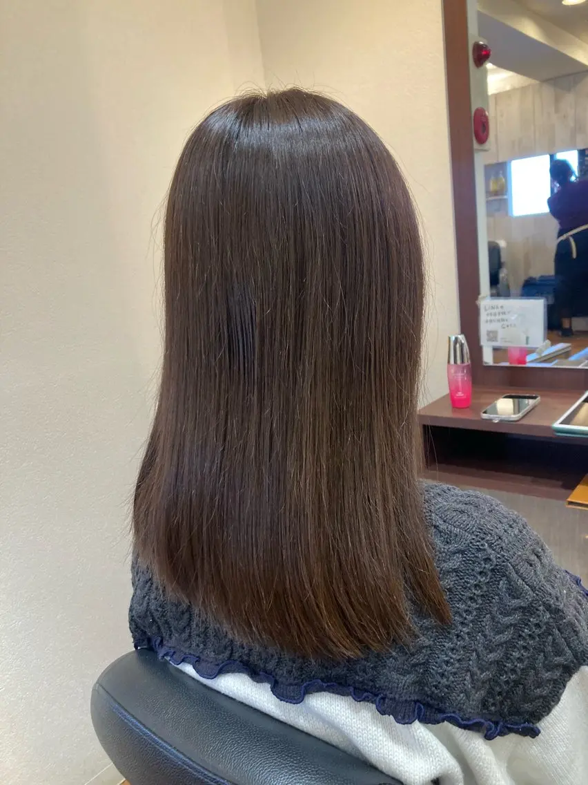 ロング MOLLA ✂️辻桃加のヘアスタイル