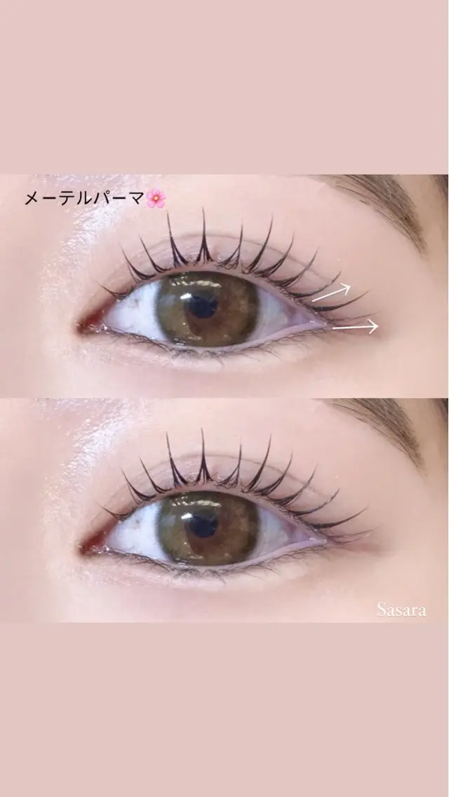 マツエク・マツパ マツパ 🍒束感まつ毛ෆ sasara🍒のマツエク・マツパデザイン
