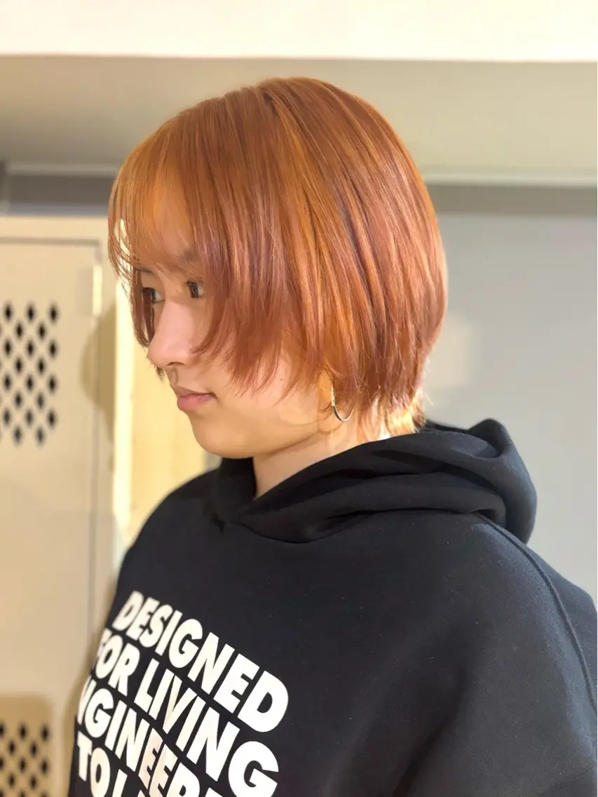 ショート カラー ヘアカラー トリートメント 髪質改善/ヘアケア coiiはしもとはなのヘアスタイル