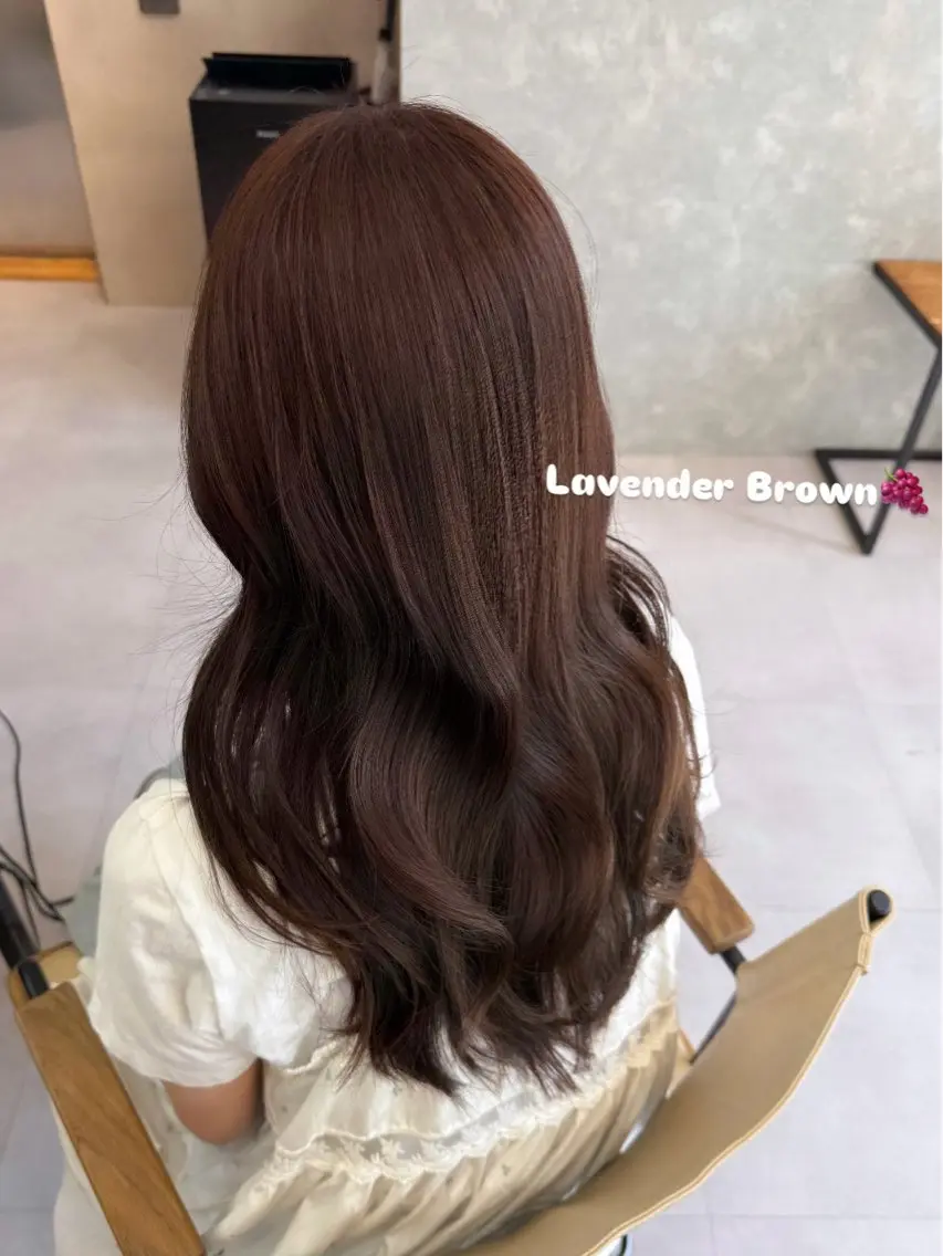 ロング カラー ヘアカラー トリートメント るな🩰 銀座暖色カラー♩🎀のヘアスタイル