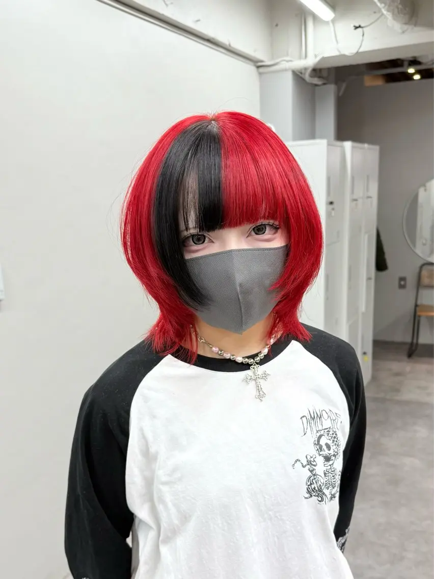 ミディアム ウルフ・ボブ モデル✵HARUTOのヘアスタイル