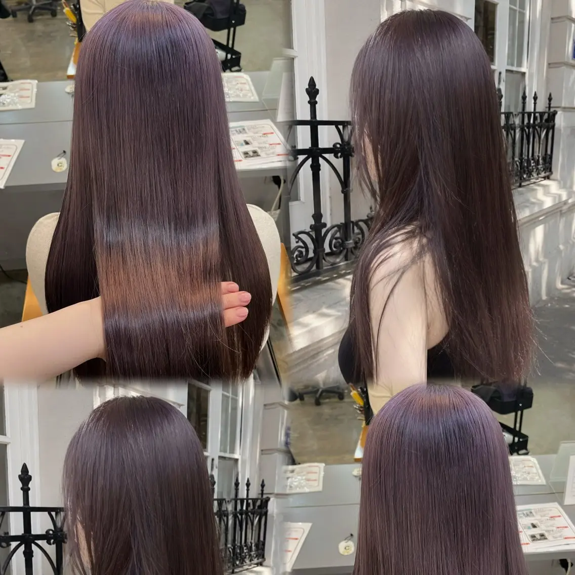 カラー カット ヘアカラー トリートメント ダブルカラー/韓国風 🐥HIYORIのヘアスタイル