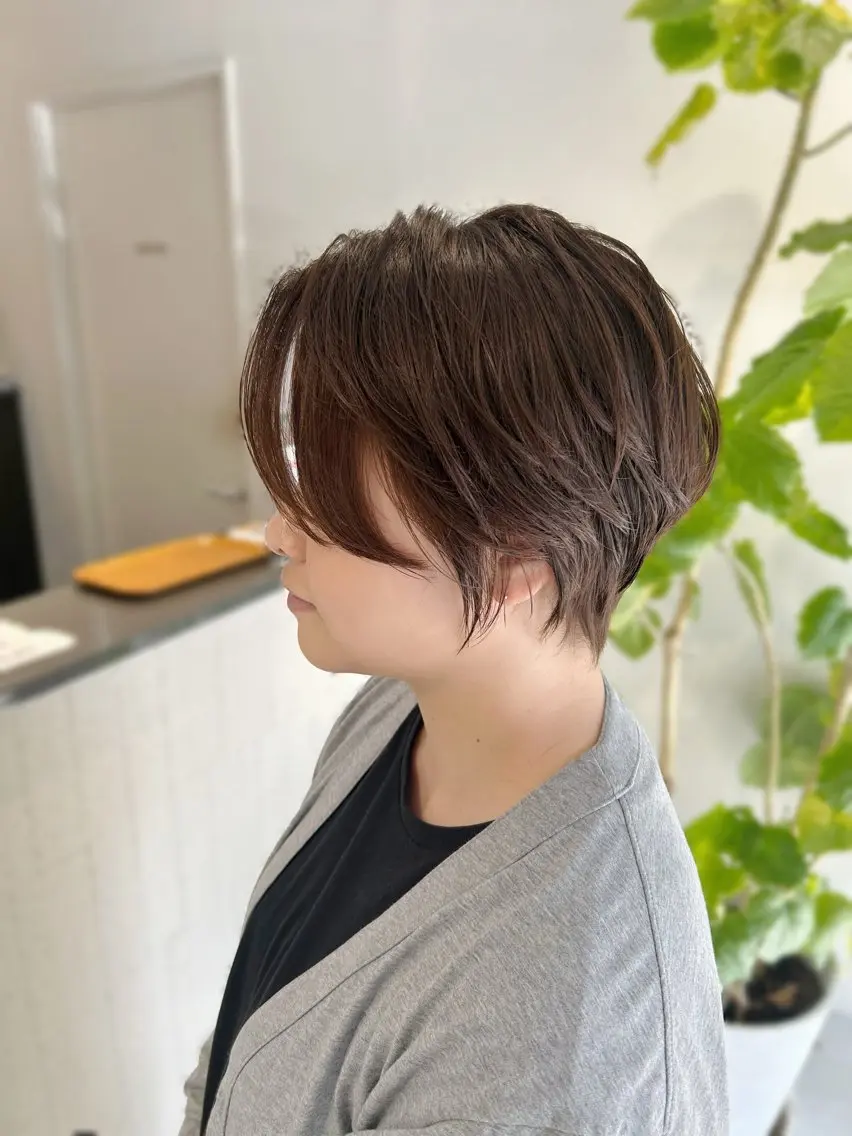 レディース韓国風カット💇♀️の写真