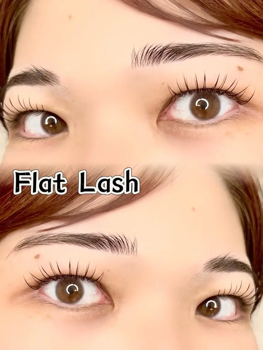 マツエク・マツパ Cカール フラットラッシュ BELL eye＆beautyのマツエク・マツパデザイン