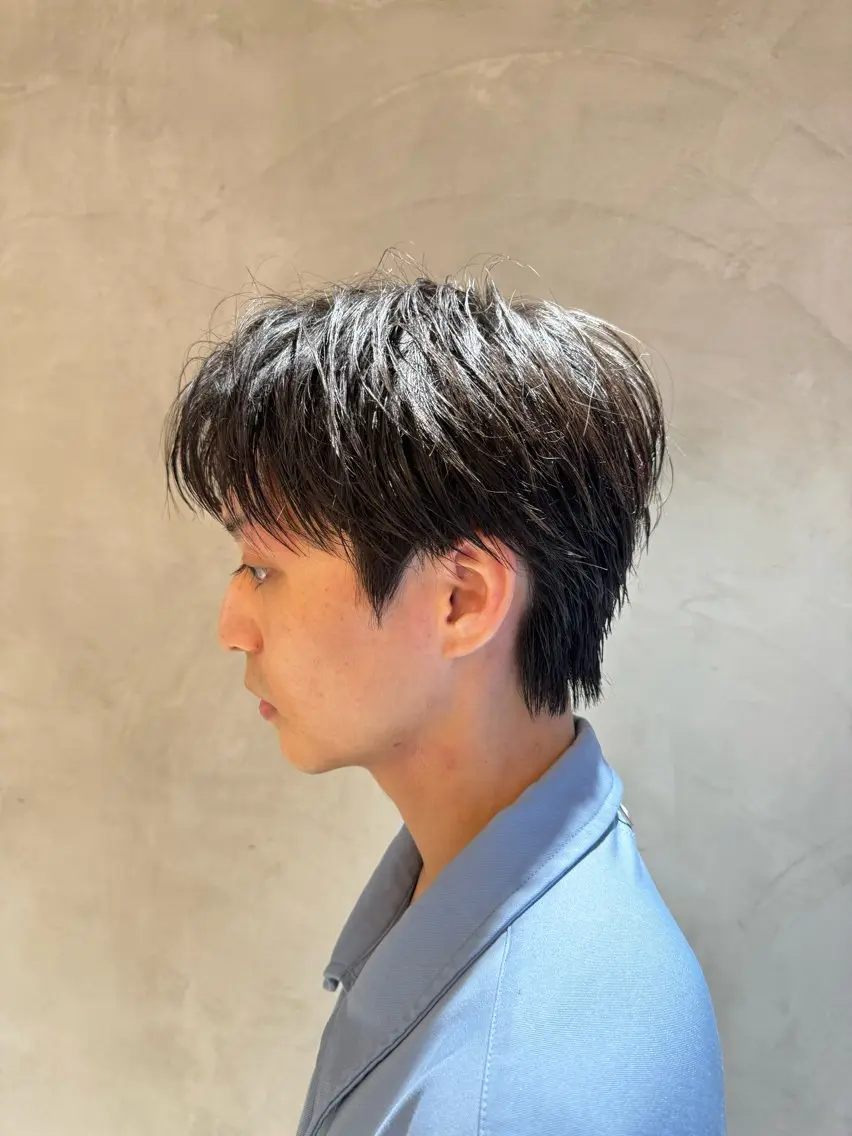 ショート メンズ 横浜/レイヤー/ カネコのヘアスタイル