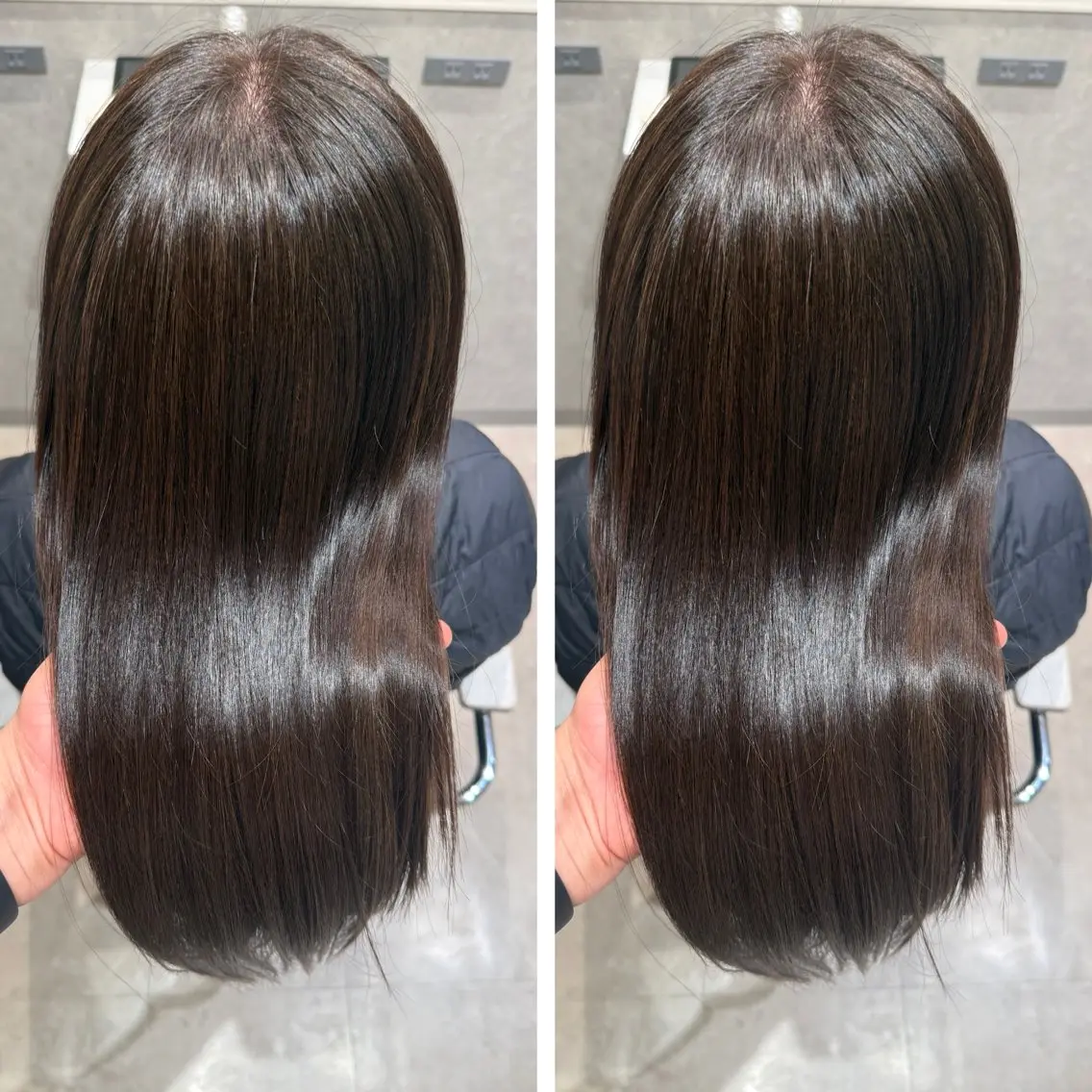 ロング カラー カット ヘアカラー 縮毛矯正 トリートメント 髪質改善カラー/銀座 /縮毛矯正/森田のヘアスタイル
