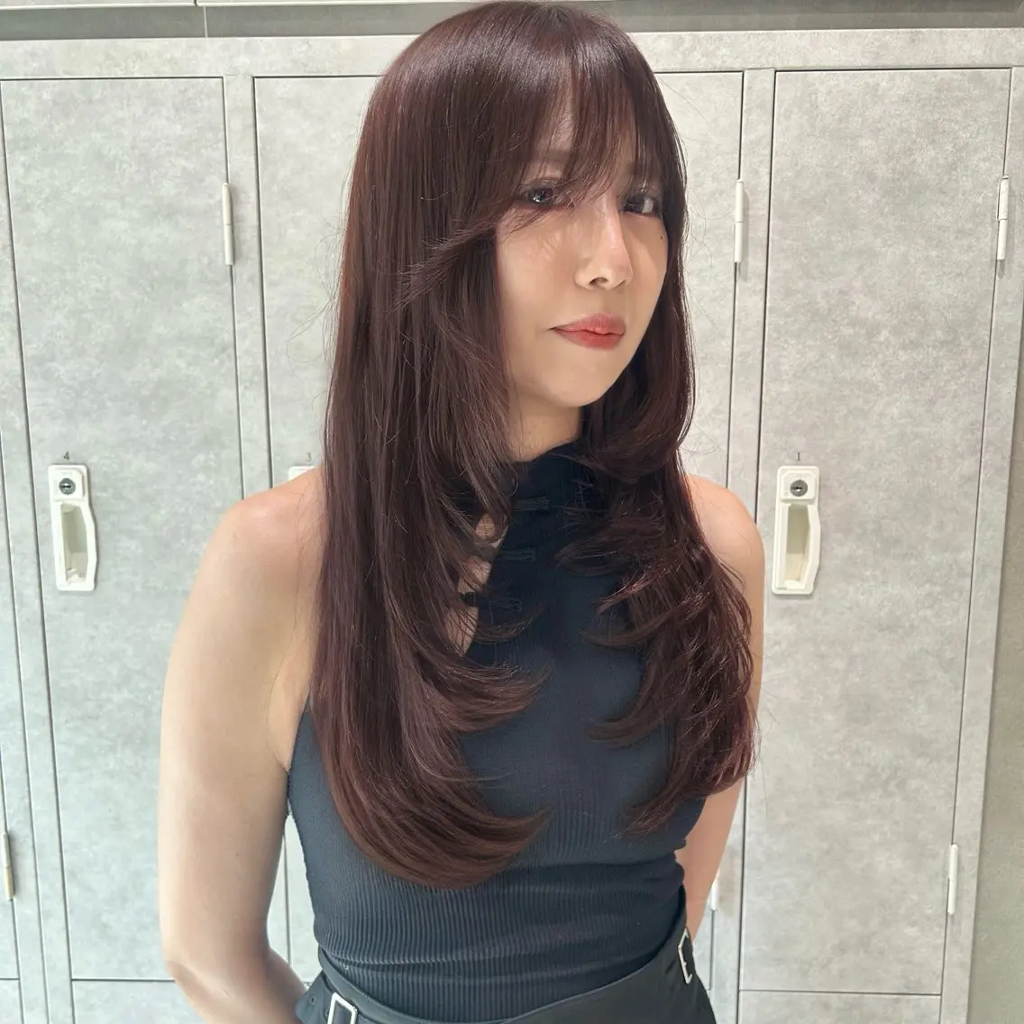 ロング 小高 優姫のヘアスタイル