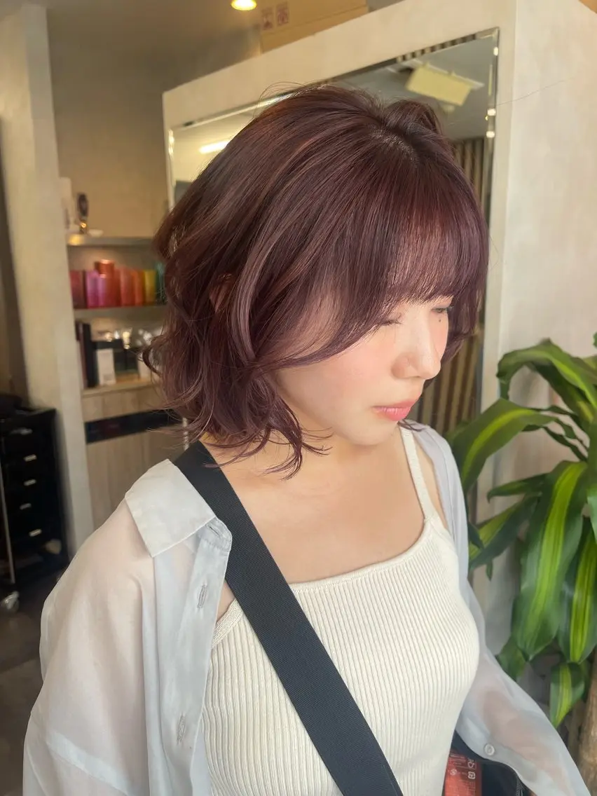カラー ヘアカラー イブ/ 髪質改善 カラー/縮毛矯正のヘアスタイル