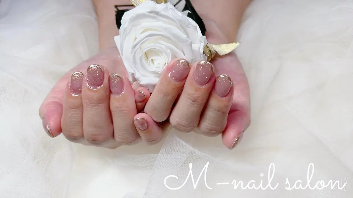 ネイル シンプルネイル M_ nail salonのネイルデザイン